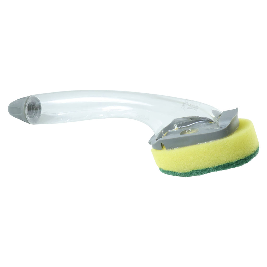 Heavy Duty Soap Dispensing Dishwand Scrubber Brush (1 Pc)